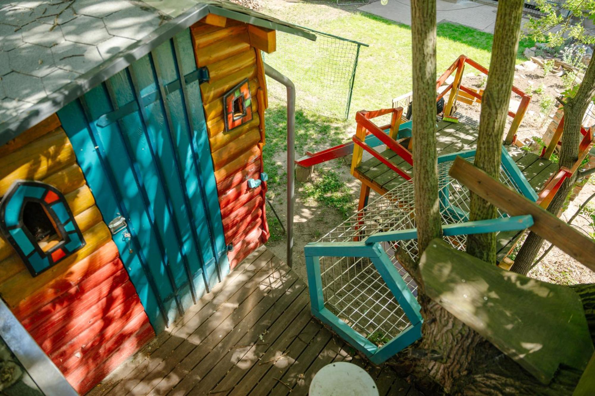 The Upholstery Tinyhouse Deluxe Eco Chalet Kreativ Citynah Chemnitz Kültér fotó