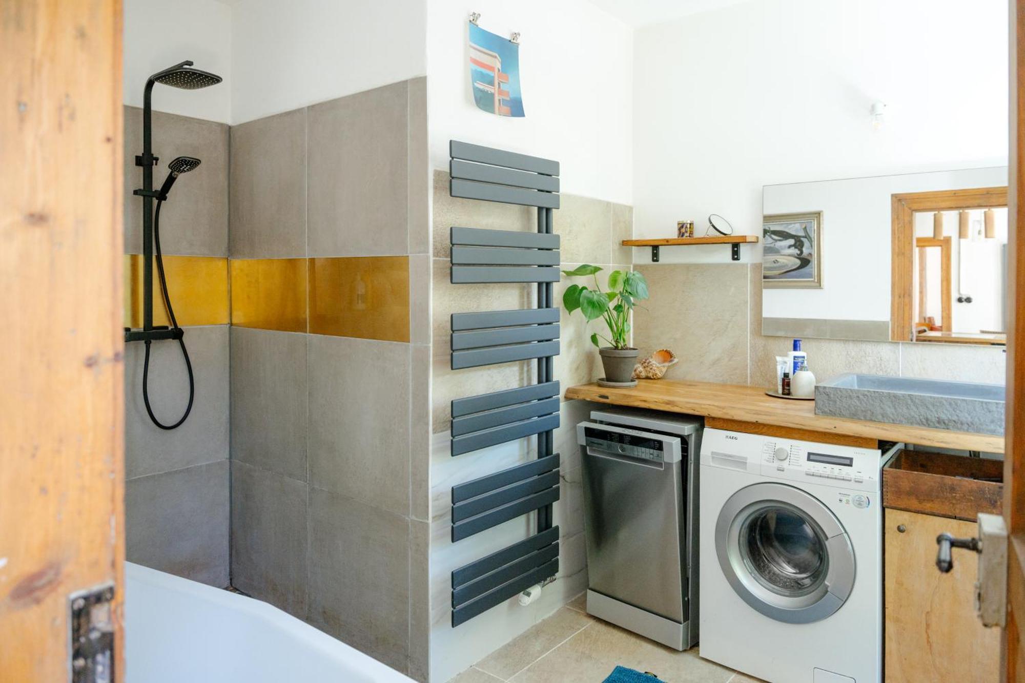 The Upholstery Tinyhouse Deluxe Eco Chalet Kreativ Citynah Chemnitz Kültér fotó