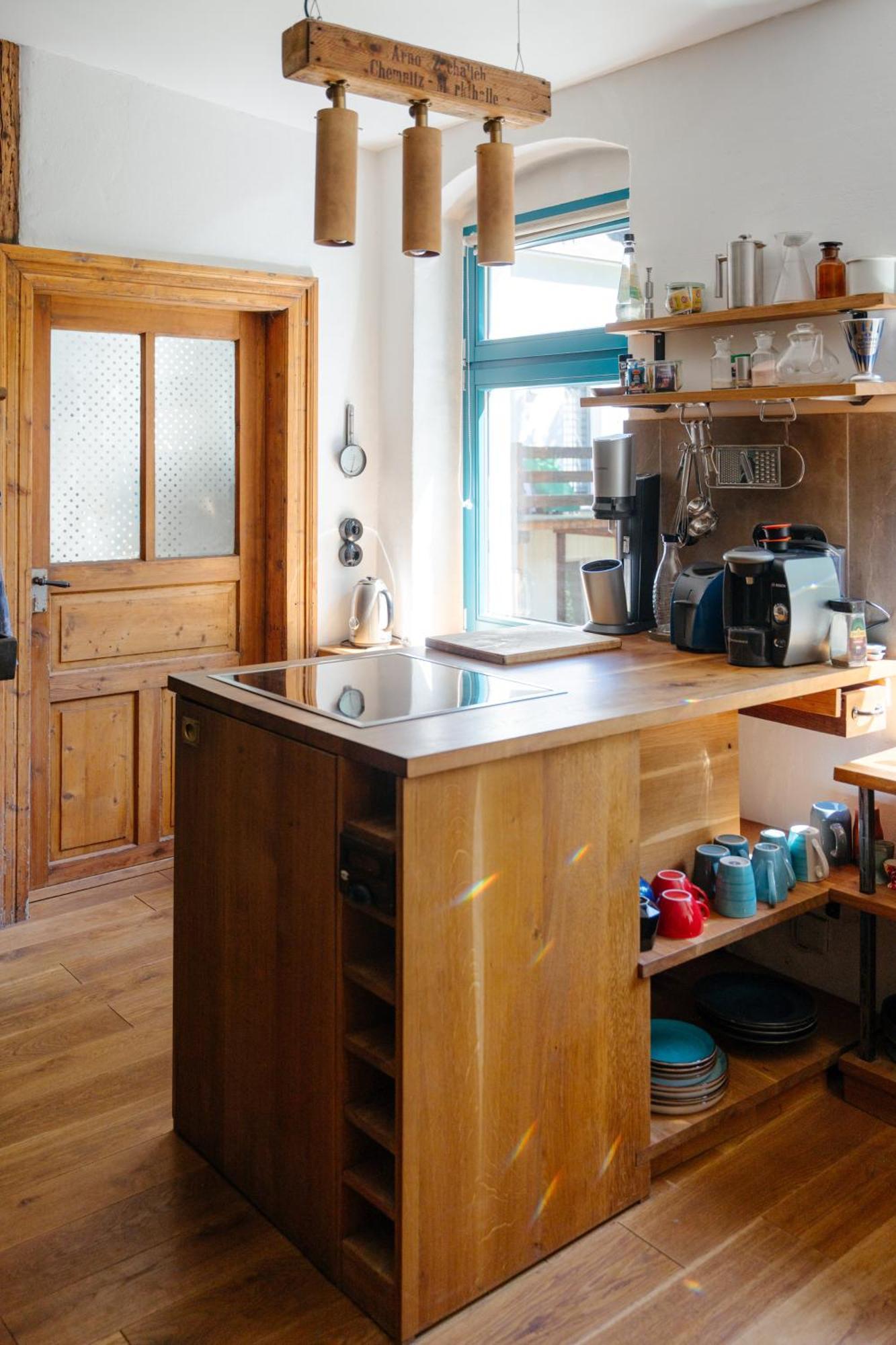 The Upholstery Tinyhouse Deluxe Eco Chalet Kreativ Citynah Chemnitz Kültér fotó